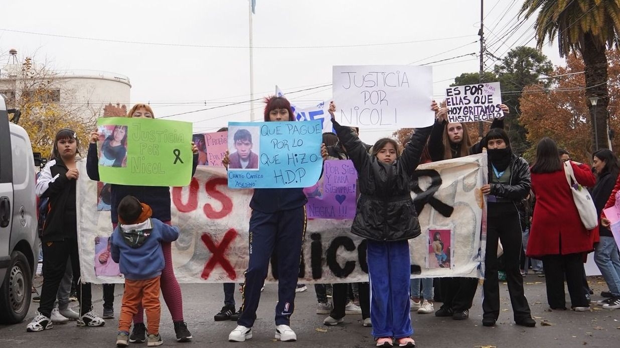 Por Agostina y por todas, Ni Una Menos marcha en San Juan