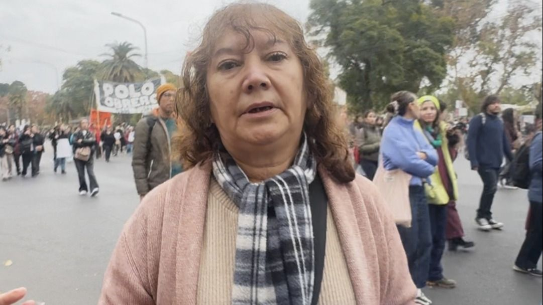 Nancy, hermana de la víctima por una femicida. (Foto: DIARIO HUARPE)