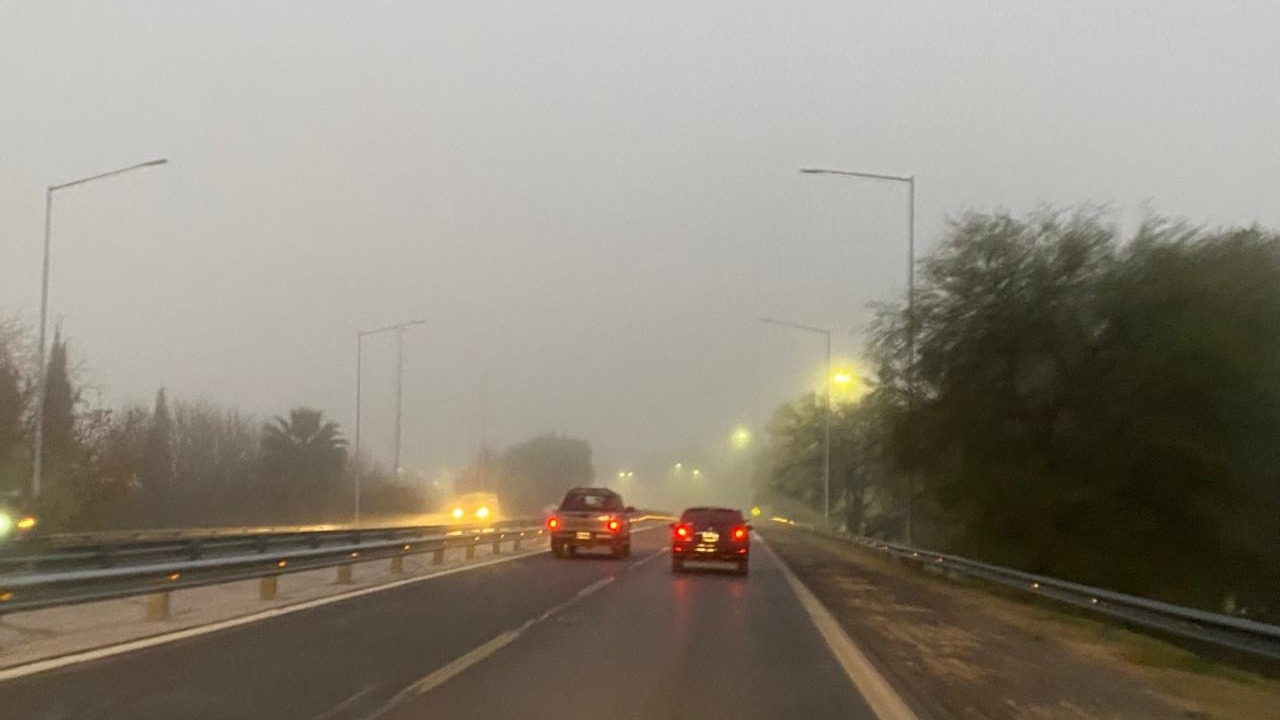 La Policía emitió un reporte vial sobre la visibilidad en las rutas y caminos