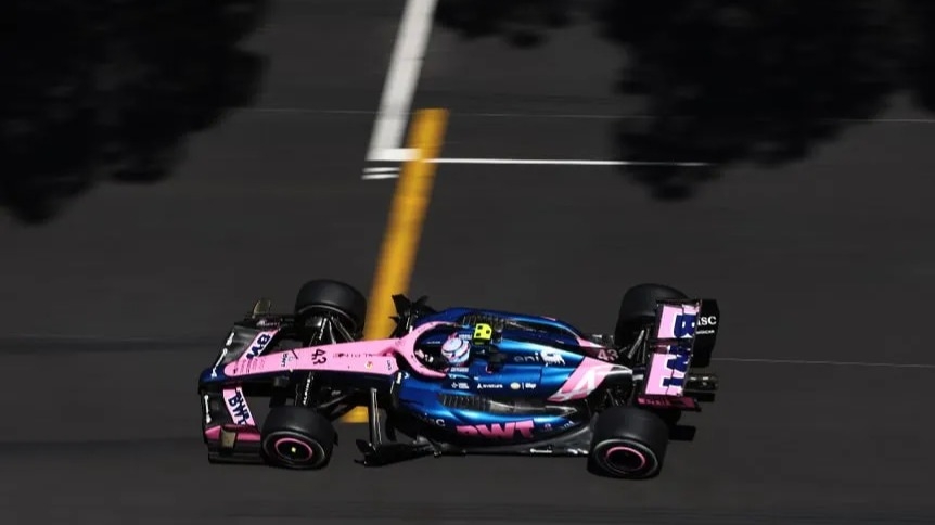 Colapinto terminó 15° en la primera práctica del GP de Mónaco