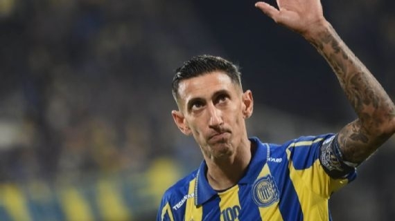 Incertidumbre en Rosario Central por la renovación de Ángel Di María 