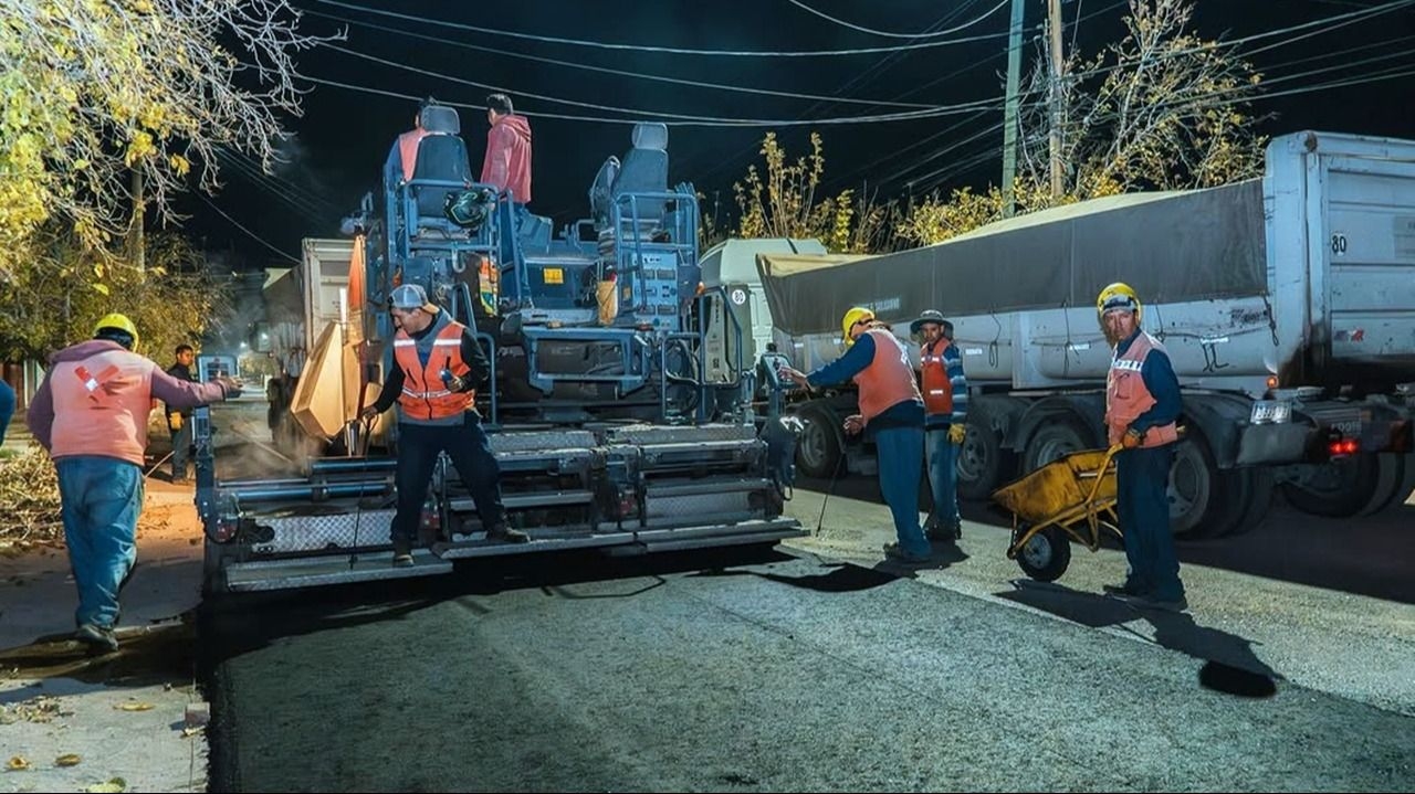 Munisaga anunció el comienzo de repavimentación en el Barrio Güemes