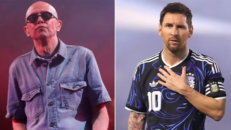 Messi despidió al Indio Solari con un profundo mensaje en redes