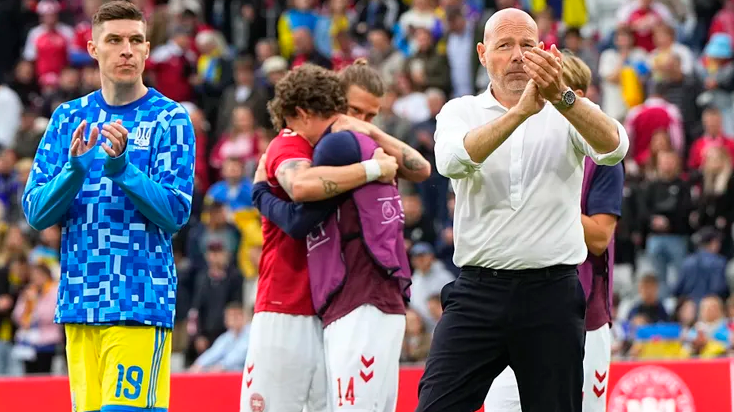 El impactante video de Eriksen cuando se desplomó en pleno partido