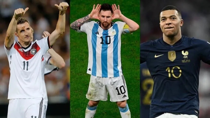 Quiénes son los goleadores del Mundial y en qué puesto está Messi