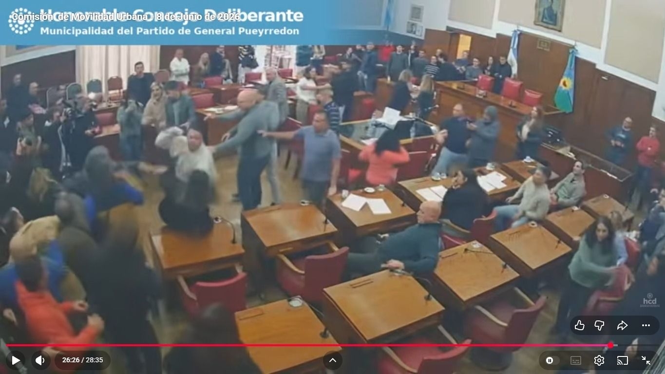 El debate por la regulación de apps de transporte en Mar del Plata terminó en una batalla campal