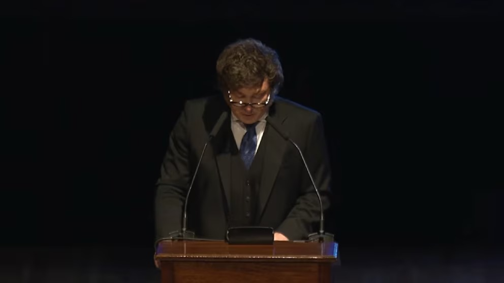 Milei participó de homenaje al Rebe de Lubavitch y defendió el capitalismo