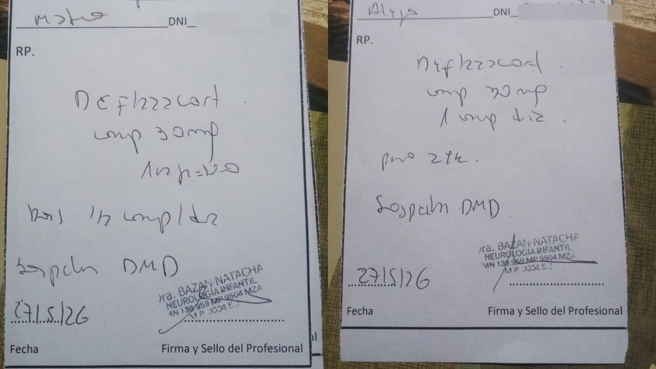Tras la nota en HUARPE, una mamá recibió remedios para el tratamiento de sus hijos