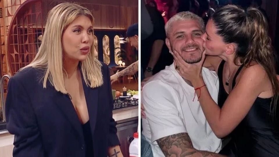 Icardi le mojó la oreja a Wanda y llevó a la China Suárez a su "lugar especial"