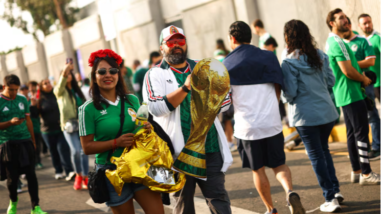 Fiesta, ilusión y fuertes medidas de seguridad en la previa de la apertura del Mundial
