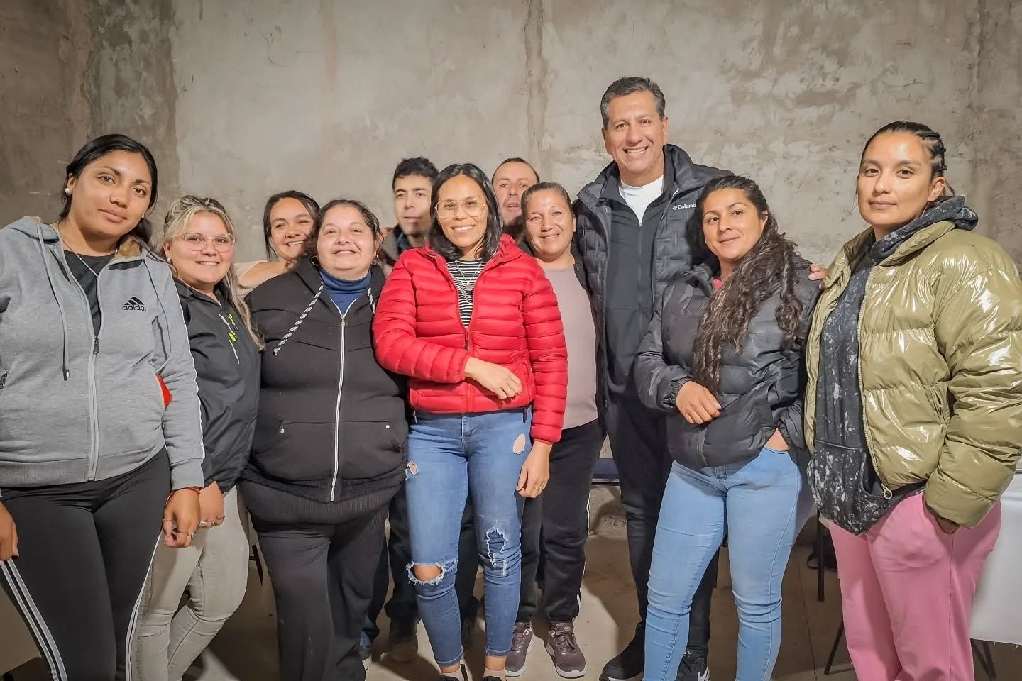  El intendente Fabián Aballay compartió una jornada comunitaria con las familias de Pocito