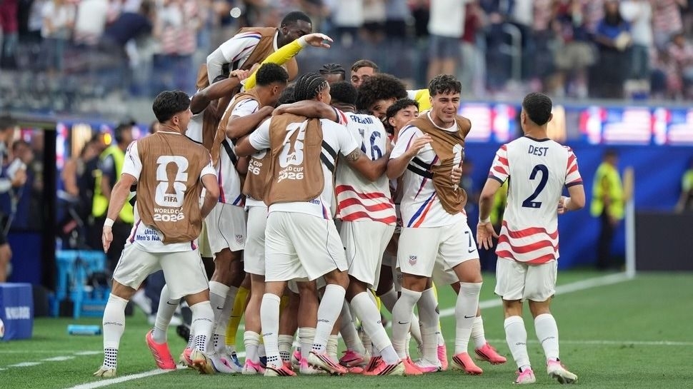Estados Unidos goleó a Paraguay por 4 a 1
