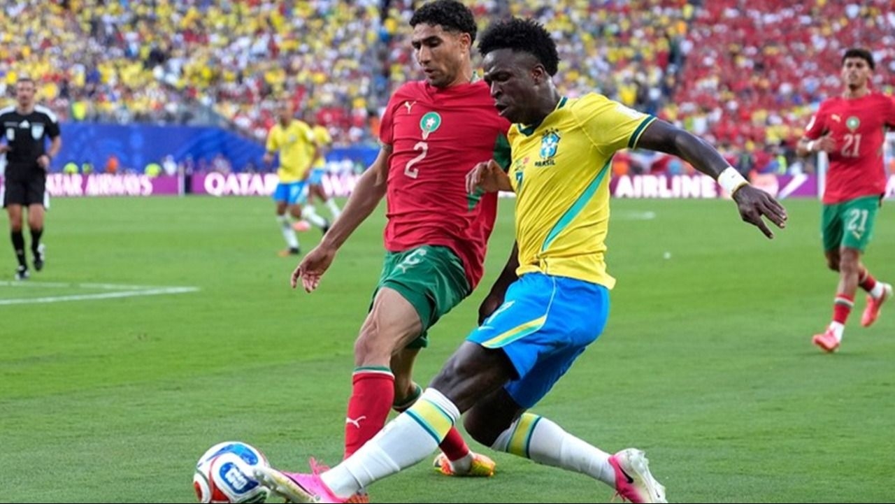 Brasil y Marruecos empataron 1 a 1 en su debut mundialista