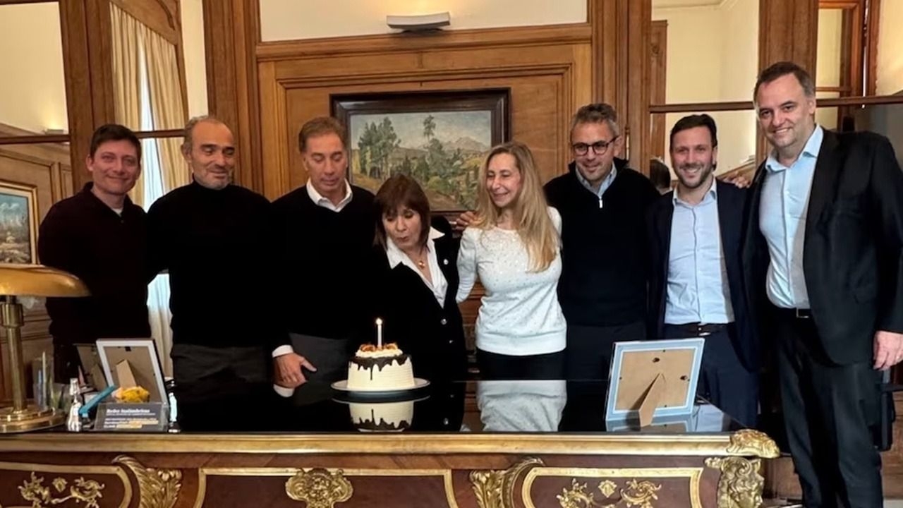 Karina Milei fue al cumpleaños de Bullrich en medio de la interna libertaria