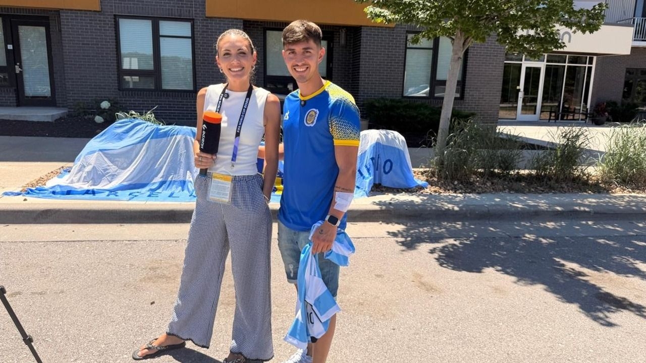 Conocé al argentino que tiene a la Selección como vecina en Kansas