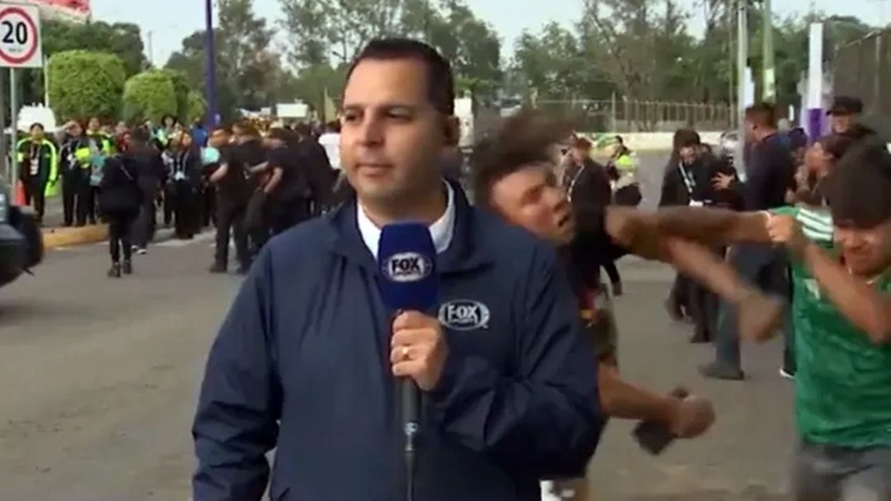 Una pelea entre mexicanos irrumpió en una transmisión en vivo del Mundial 