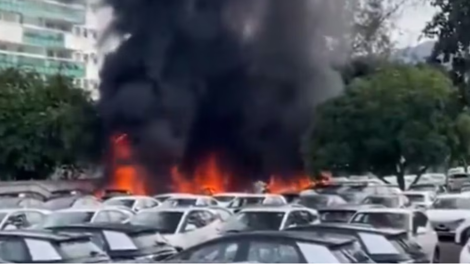 Seis muertos tras una impactante choque aérea en Río de Janeiro