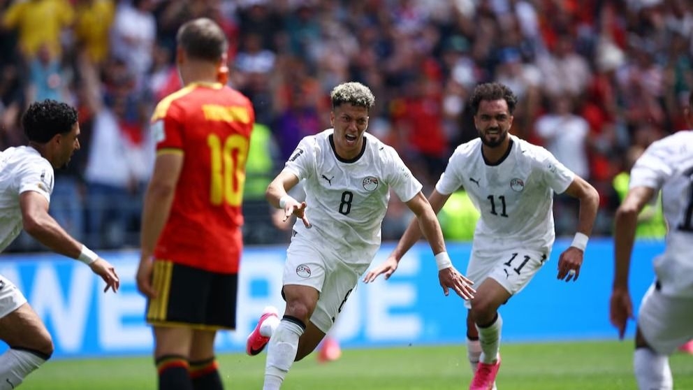 Bélgica empató 1-1 con Egipto