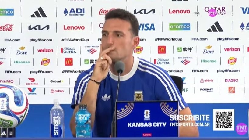 Scaloni habló en horas previas del debut de la Selección Argentina