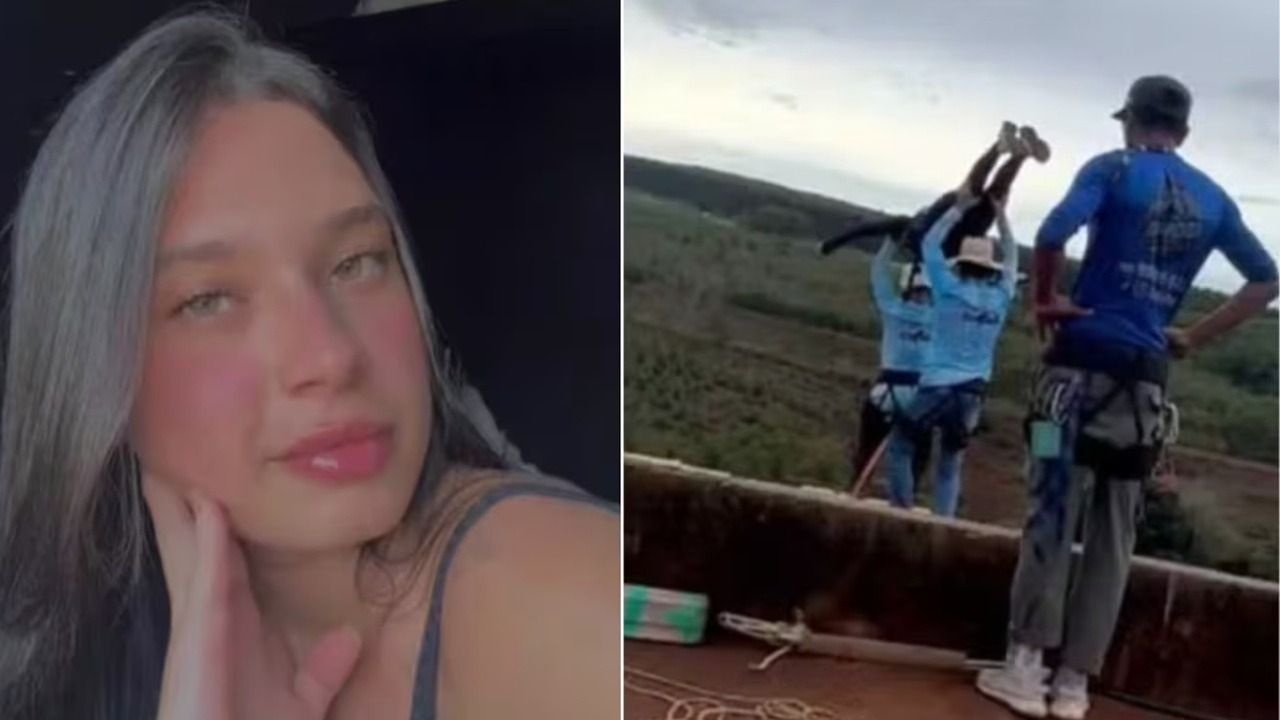 Denunciaron el robo de una cámara del cuerpo de la joven lanzada al vacío en Brasil