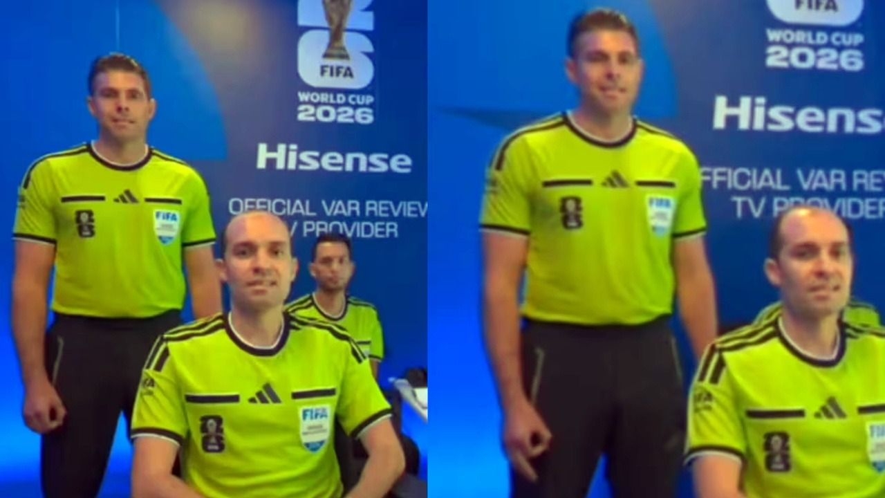 El árbitro del mundial negó haber hecho un gesto racista y dio explicaciones