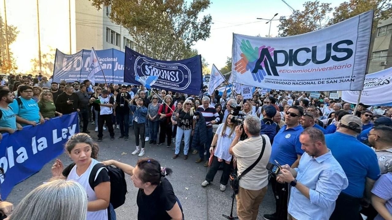 Adicus decidió levantar el paro en la UNSJ pero continúa a nivel nacional 