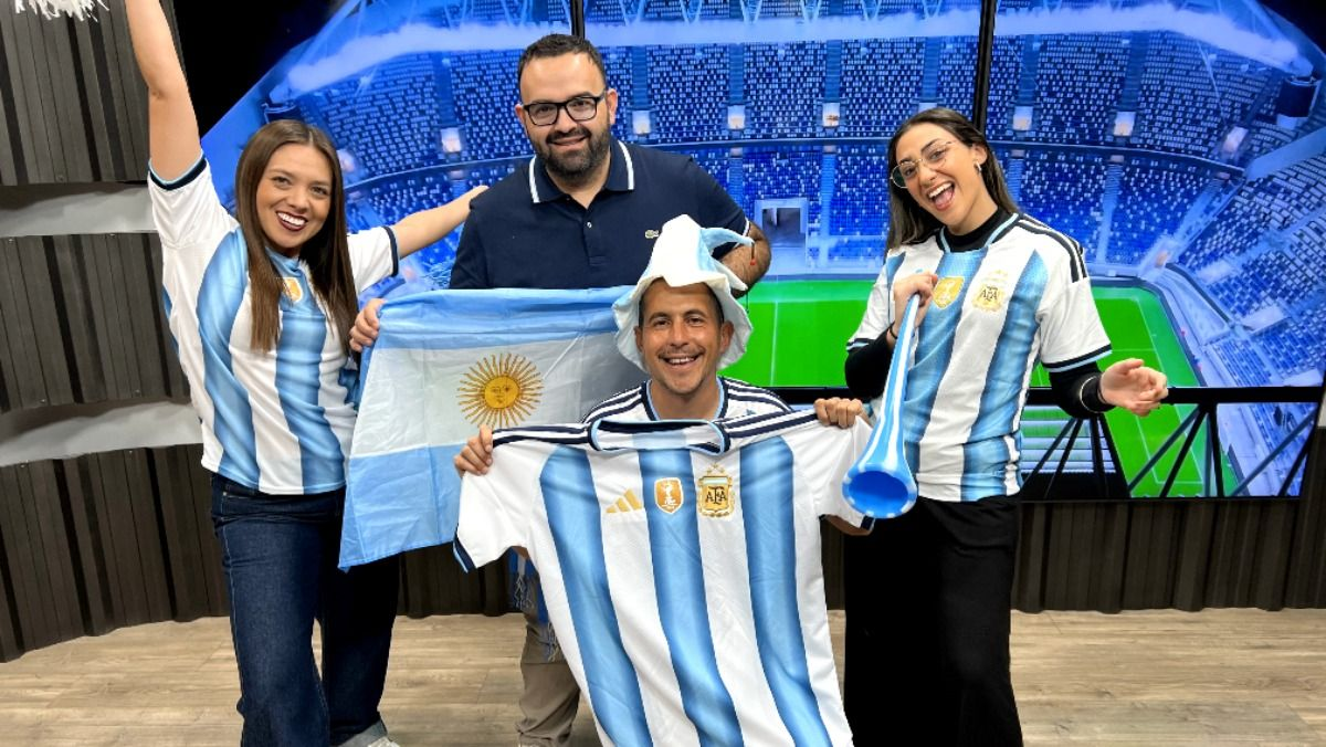 HUARPE vive el Mundial: dos horas de previa para Argentina-Argelia