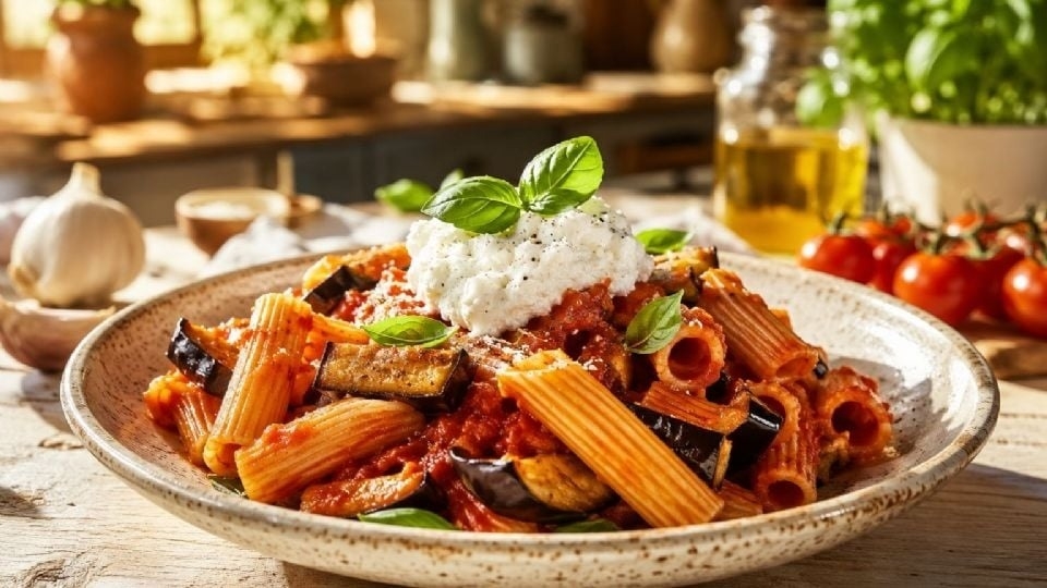 El secreto de la pasta alla Norma para una cena en 40 minutos