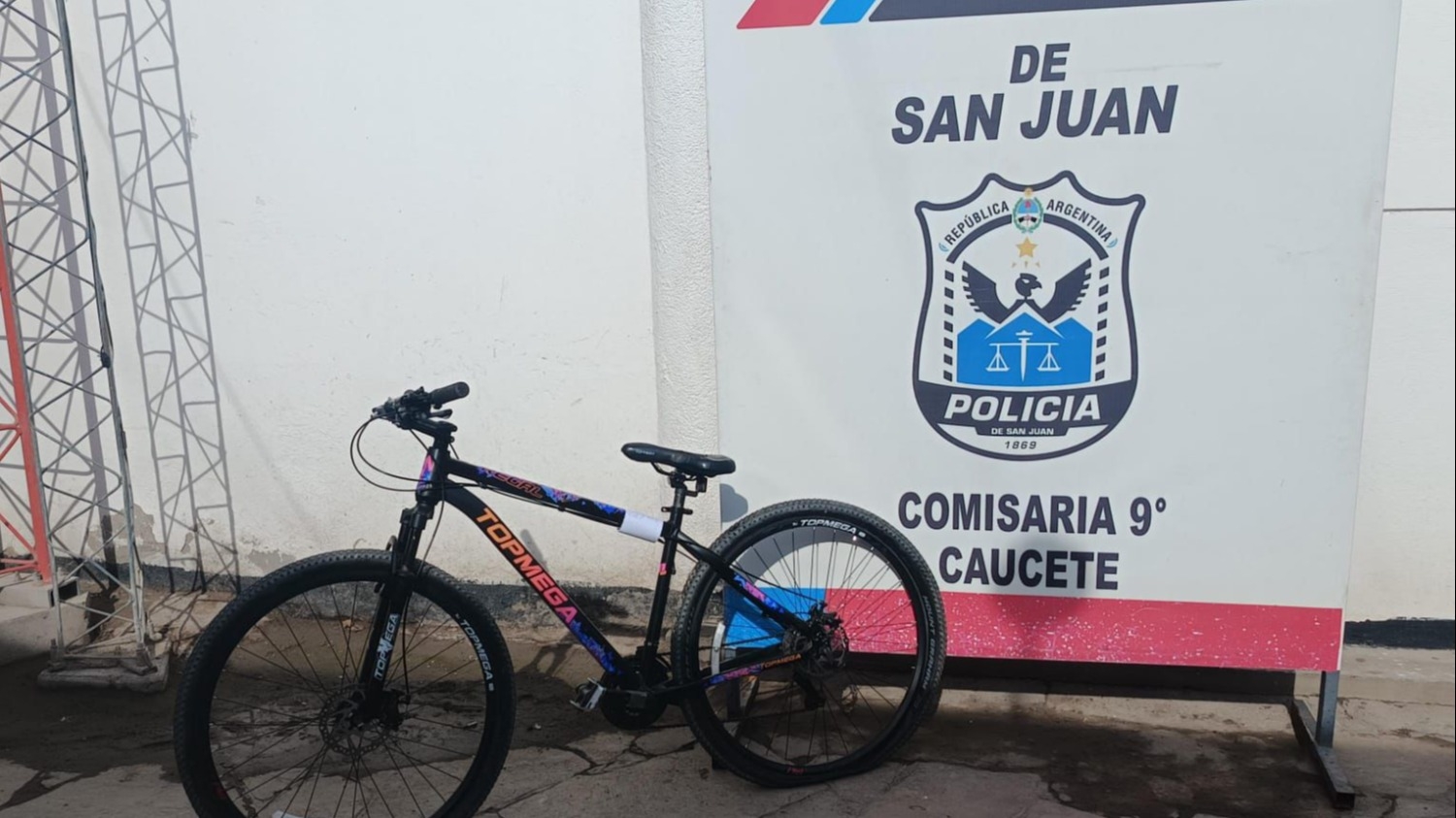 Recuperaron una bicicleta que había sido robada hace tres días