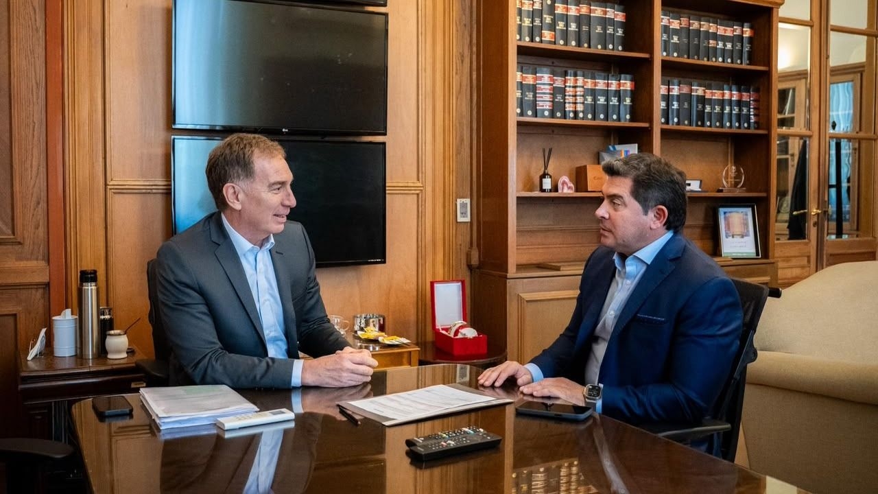 Orrego se reunió con Santilli ¿de qué hablaron?