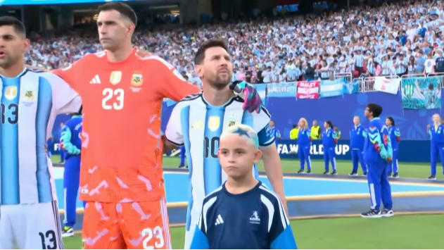 Así se cantó el Himno en el debut de Argentina en el Mundial 2026