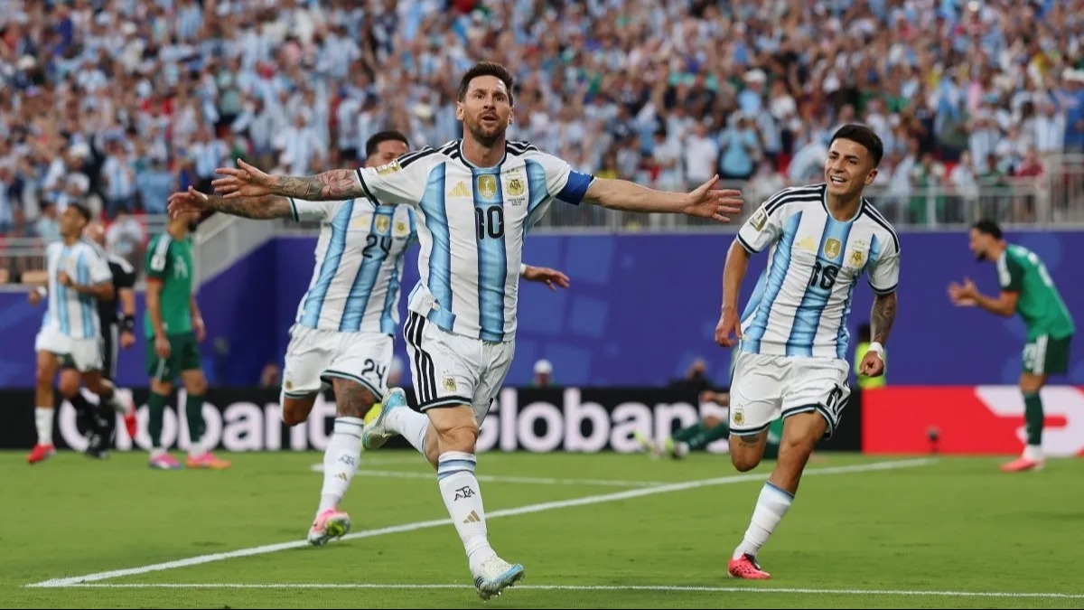 Messi anotó el primer gol argentino del Mundial 2026