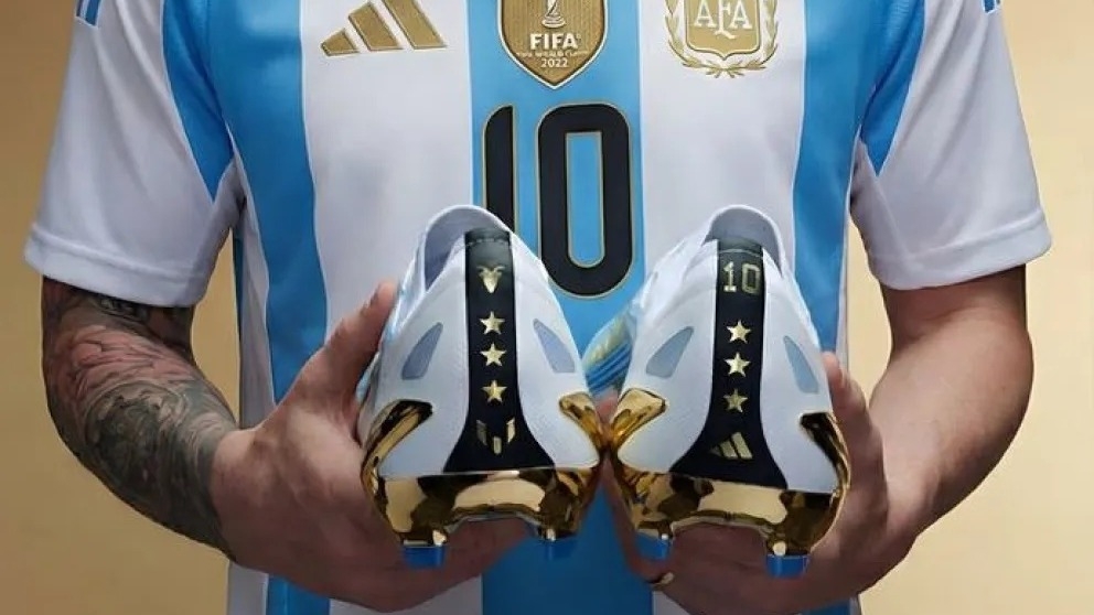 Cómo son el Último Tango, los nuevos botines de Messi para el Mundial