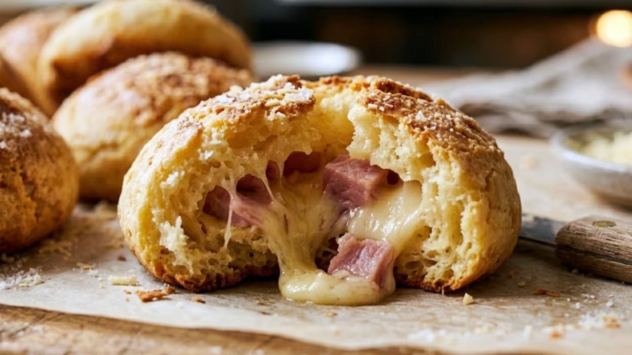 Cómo preparar chipá relleno de jamón y queso en simples pasos