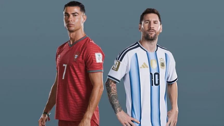Messi y Cristiano Ronaldo alcanzaron el récord de seis Mundiales jugados
