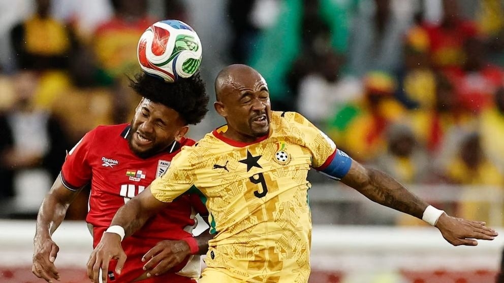 Ghana marcó el 1 a 0 a Panamá sobre el final del partido