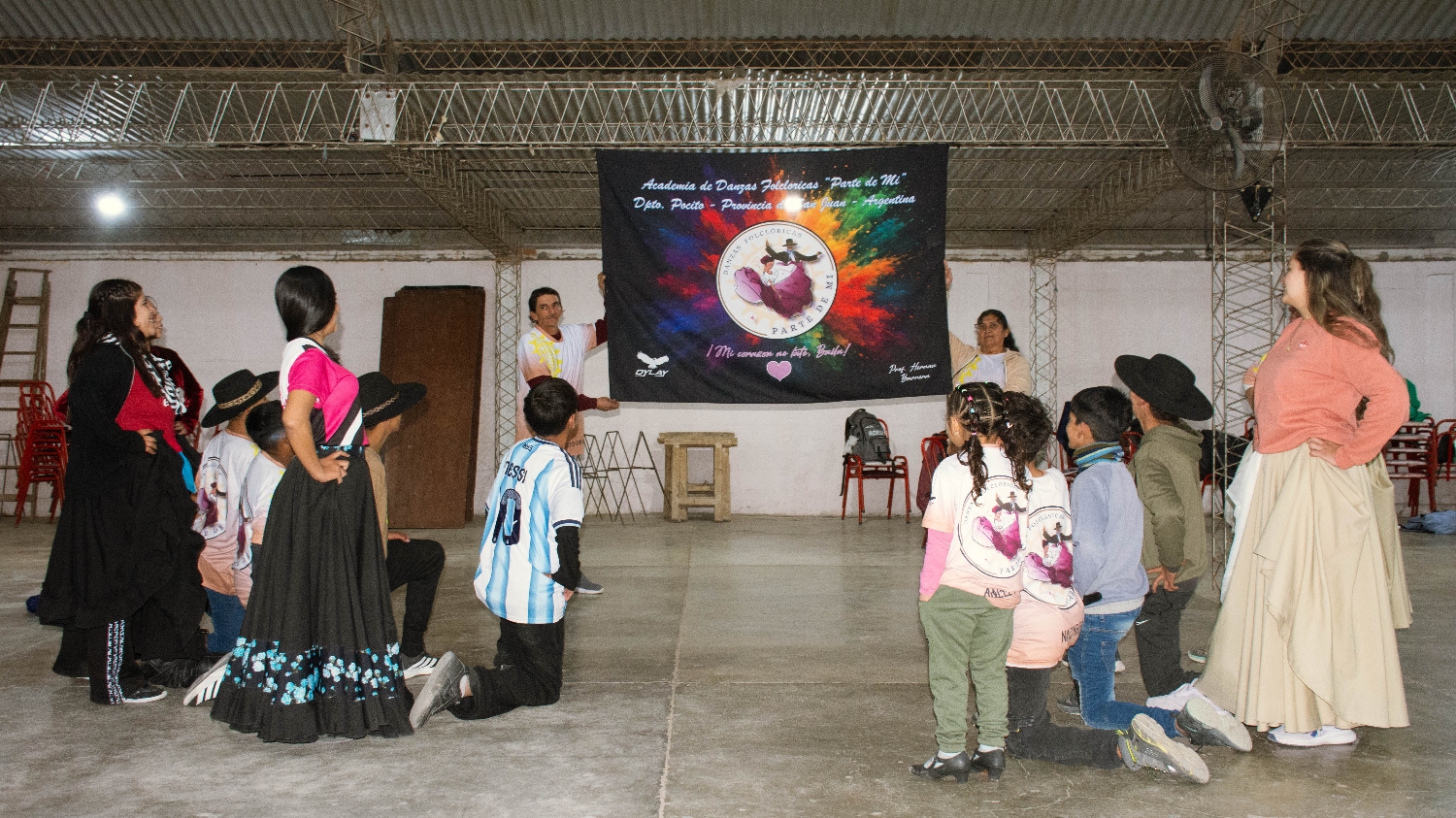Una academia de Pocito busca apoyo para representar a San Juan en Arequito 2026