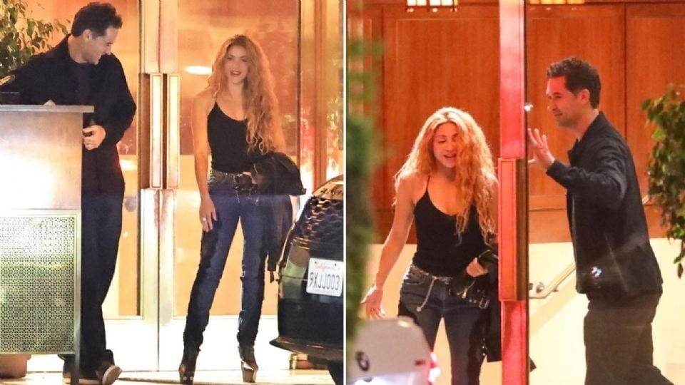 Shakira y su nuevo novio: con qué actor mexicano fue vista a los besos