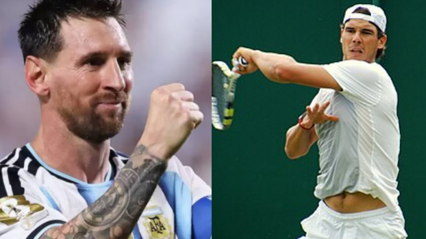 Nadal respondió a Messi y le dedicó un mensaje por el Mundial