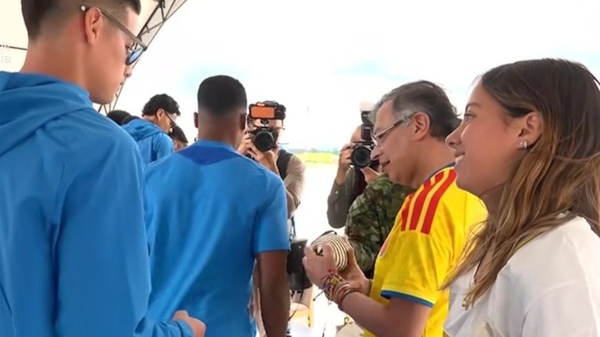 El maltrato de James Rodríguez a la hija menor del presidente de Colombia