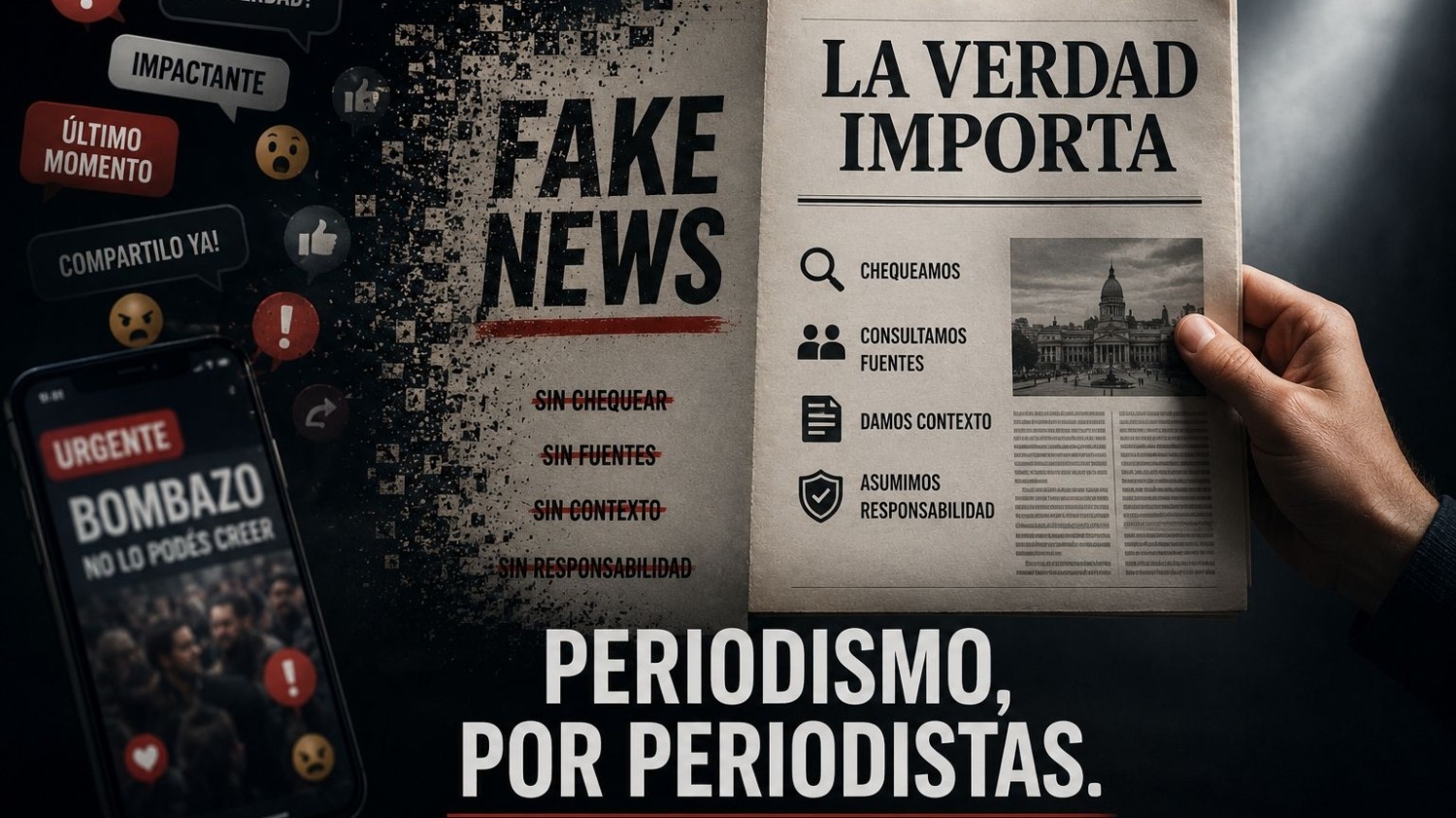 Cuando informar deja de ser un juego: la fake news sobre Jorge Messi y la crisis de credibilidad