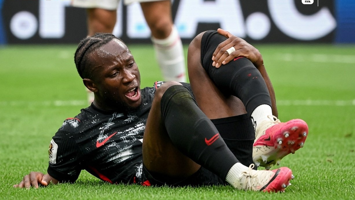 Un jugador de Canadá se fracturó la pierna ante Qatar