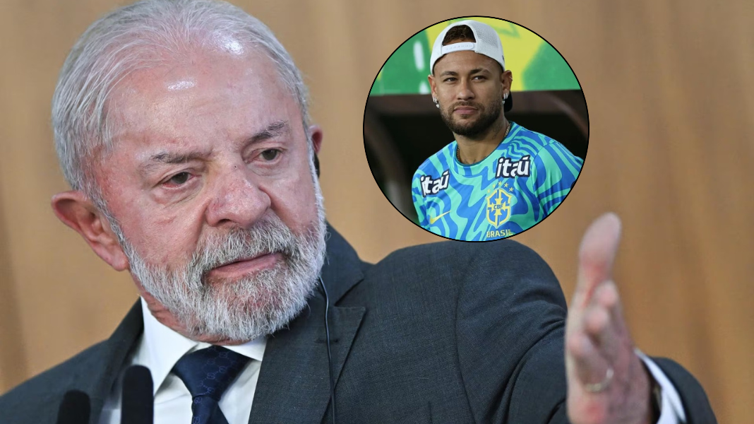 Lula ironizó sobre Neymar por su lesión: "Es el primer futbolista home office"