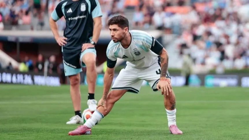 Montiel no será titular ante Austria y Molina vuelve al once argentino