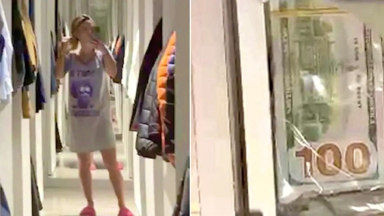 Aparecieron videos de Jésica Cirio con miles de dólares que complicarían a Martín Insaurralde