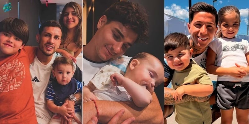 Los jugadores de la Selección celebraron el Día del Padre en medio del Mundial