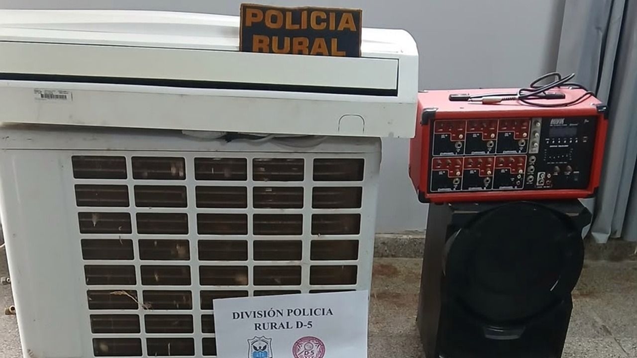 Recuperan equipos robados en Caucete tras una serie de allanamientos