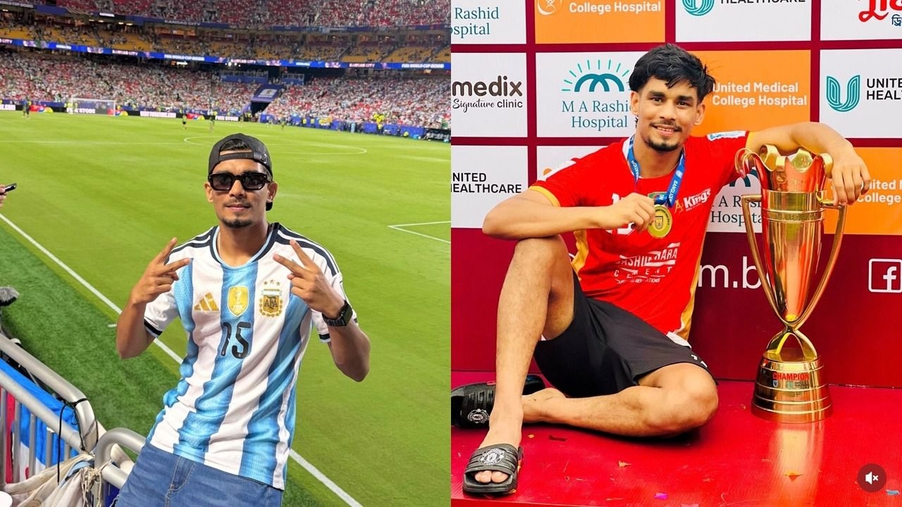 El futbolista de Bangladesh que cruzó el mundo por Argentina