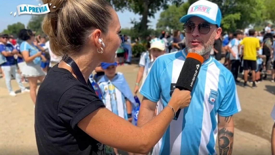 GRUPO HUARPE y el apoyo internacional para la Selección Argentina desde el Fan Fest