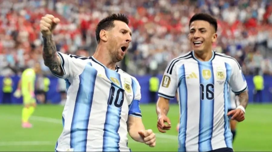 Las mejores postales del encuentro entre Argentina y Austria